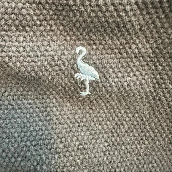 Tailorbyrd Collection Mens Gray Mock Neck 1/4 Zip Pullover - Picture 3 of 7